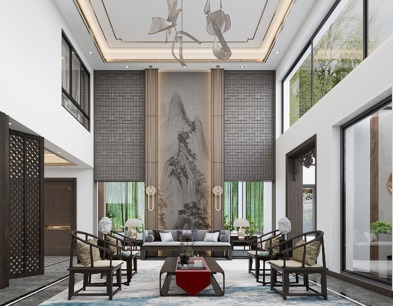 新中式裝修風(fēng)格設(shè)計效果圖